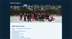 Desktop Screenshot of pfesgrade3.csdk12.net