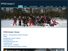 Tablet Screenshot of pfesgrade3.csdk12.net